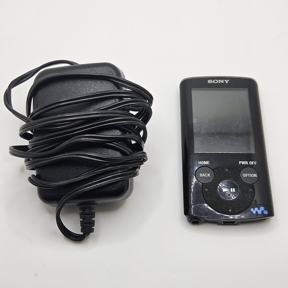 Sony Walkman NWZ-E365 Digital Media Player 16GB Black FM Radio Video Music